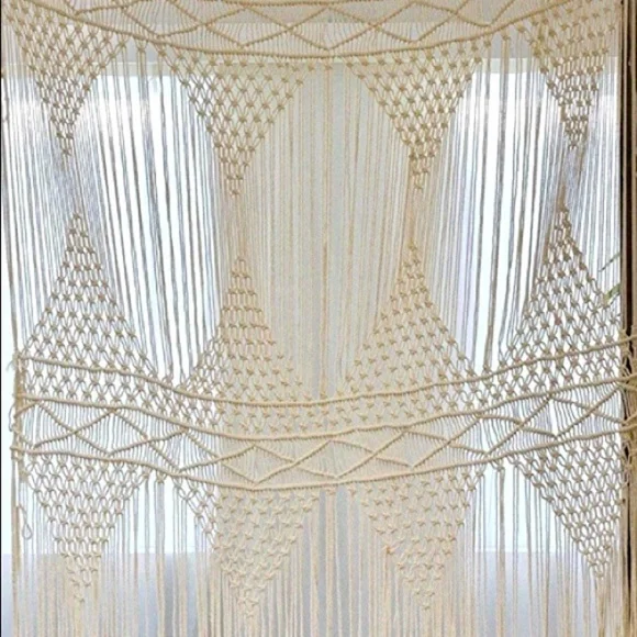 Geometric Macrame Indie Hippie Living Room/Bedroom/Dorm/Wall/Home Decor/Art - Picture 5 of 7